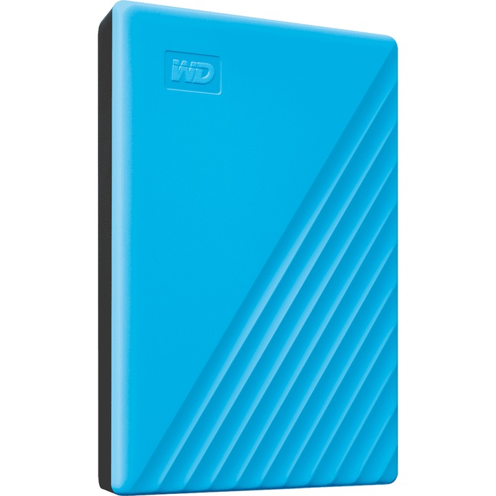 HDD extern WD My Passport 2TB, 2.5", USB 3.2 Gen1, Albastru