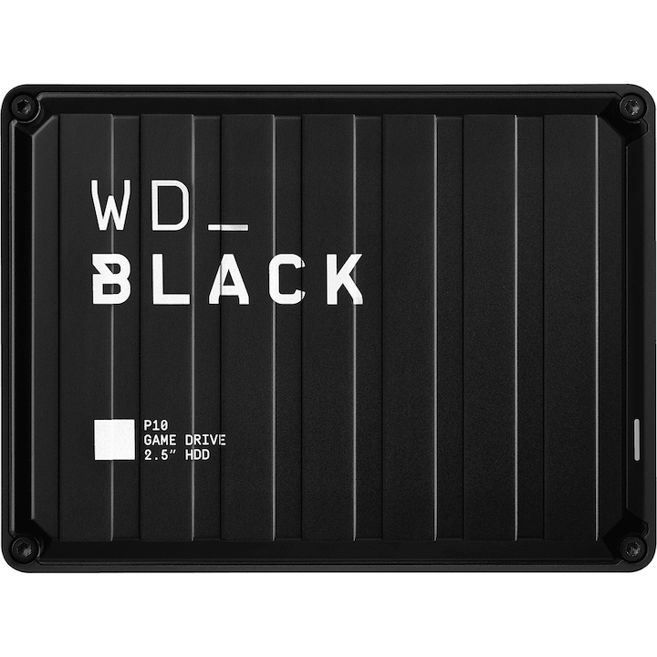 WD Black P10 Game Drive külső HDD, 5 TB, 2.5 hüvelykes, USB 3.2, Gen1