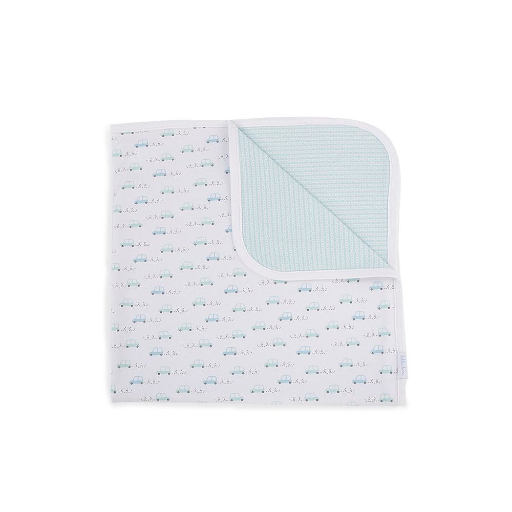 Paturica jersey 80 x 80 cm Green Cars