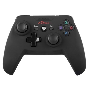 Gamepad wireless Natec Genesis PV58 pentru PC, Playstation 3 Gamepad wireless Natec Genesis PV58 pentru PC, Playstation 3