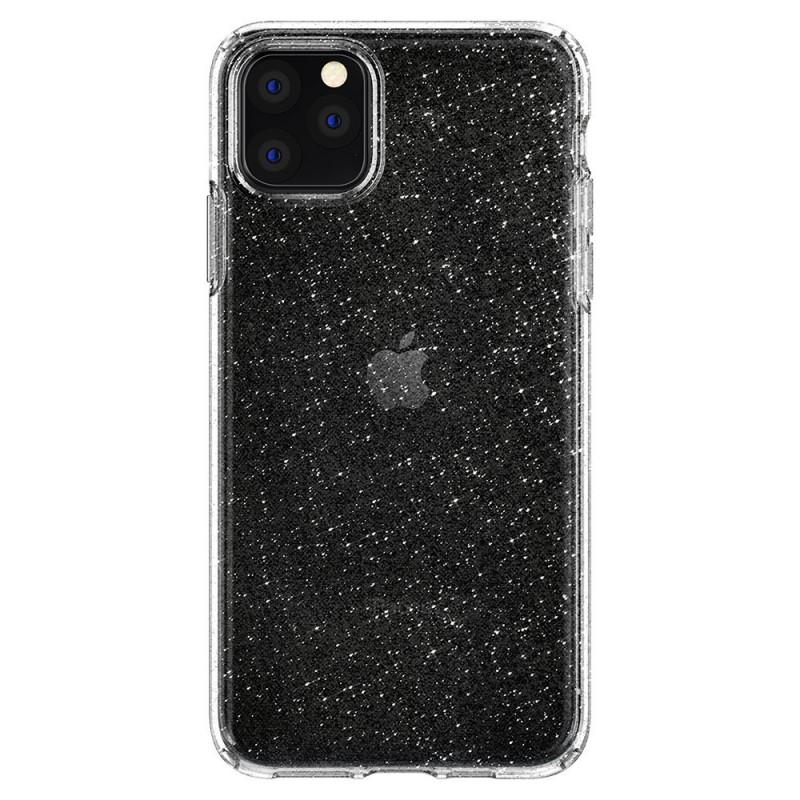 Carcasa Spigen Liquid Crystal Glitter pentru iPhone 11 Pro Max, Crystal Quartz