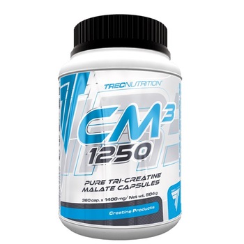 Supliment nutritiv complex de proteine sub forma de capsule, Trec CM3, Trec Nutrion, 360 capsule Supliment nutritiv complex de proteine sub forma de capsule, Trec CM3, Trec Nutrion, 360 capsule