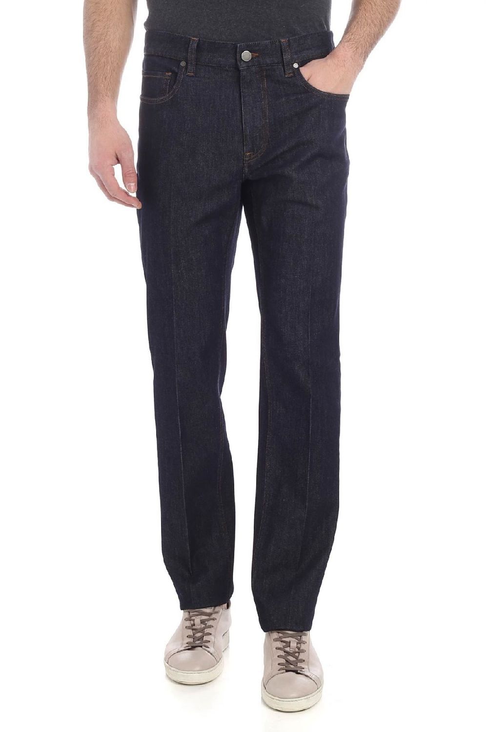 Blugi barbat, Z Zegna, Albastru, VS720ZZ505RB09, 29 - eMAG.ro