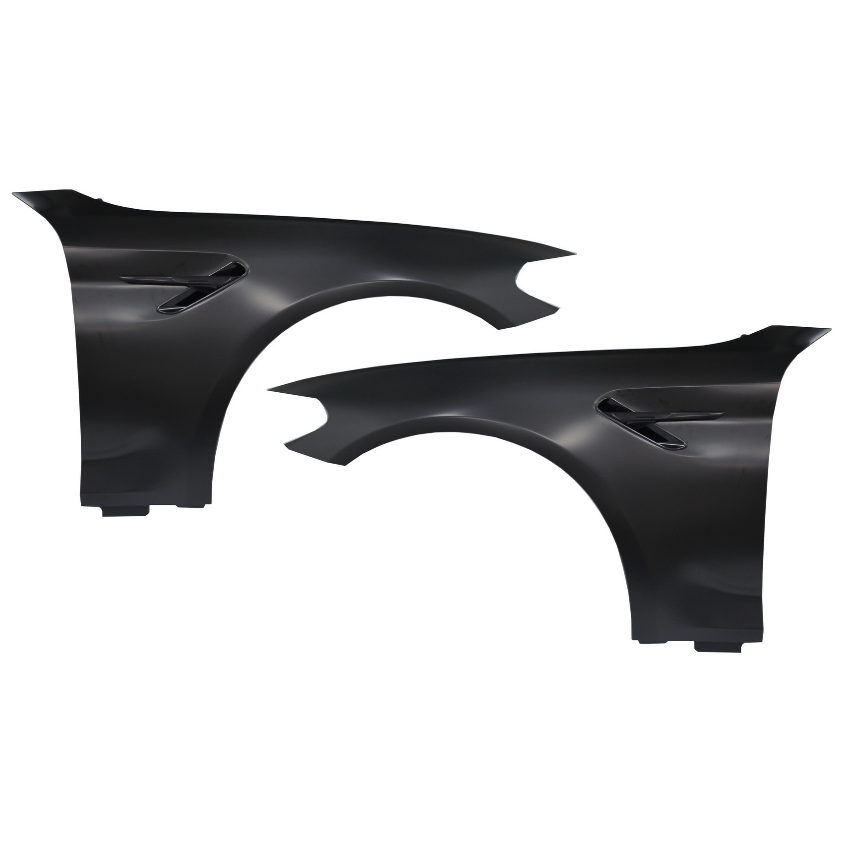 Aripi Laterale compatibil cu BMW 5 Series G30 G31 (2017-) Negru M5 Design