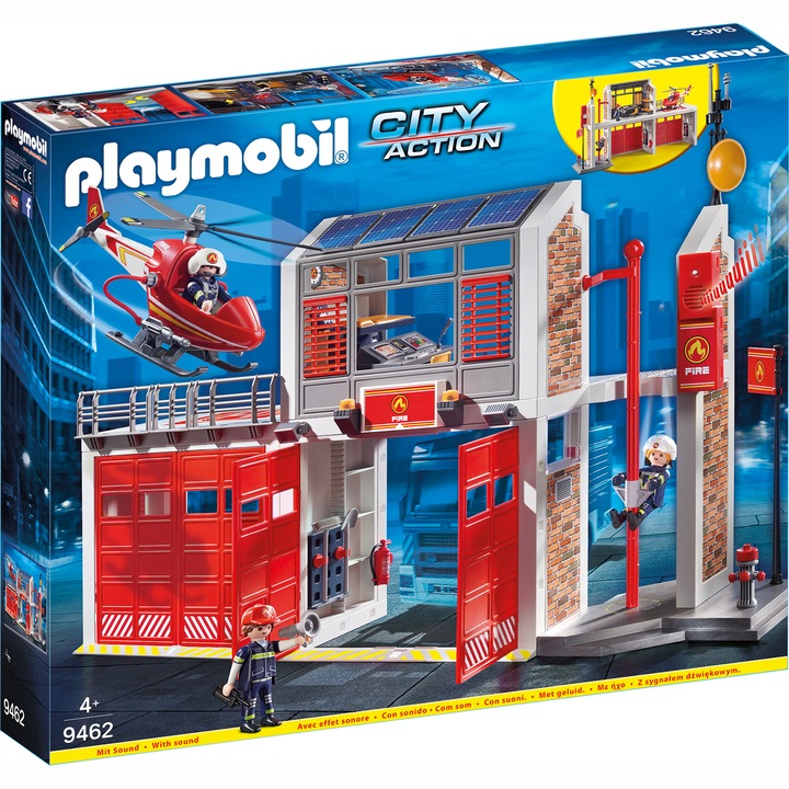 Playmobil City Action Óriás tűzoltóállomás