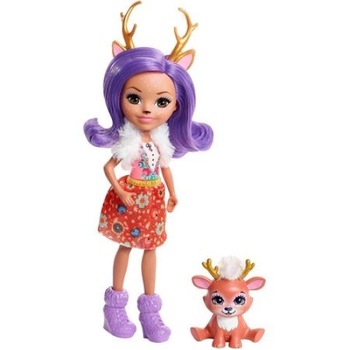 Set Papusa Danessa Deer cu animalut EnchanTimals Set Papusa Danessa Deer cu animalut EnchanTimals