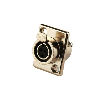 Conector Socket mini XLR KaCsa Audio MC-956 Conector Socket mini XLR KaCsa Audio MC-956