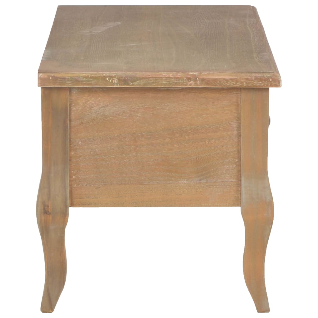 Шкаф за телевизор vidaXL, Дърво / MDF, Кафяв, 100 x 35 x 35 см - eMAG.bg