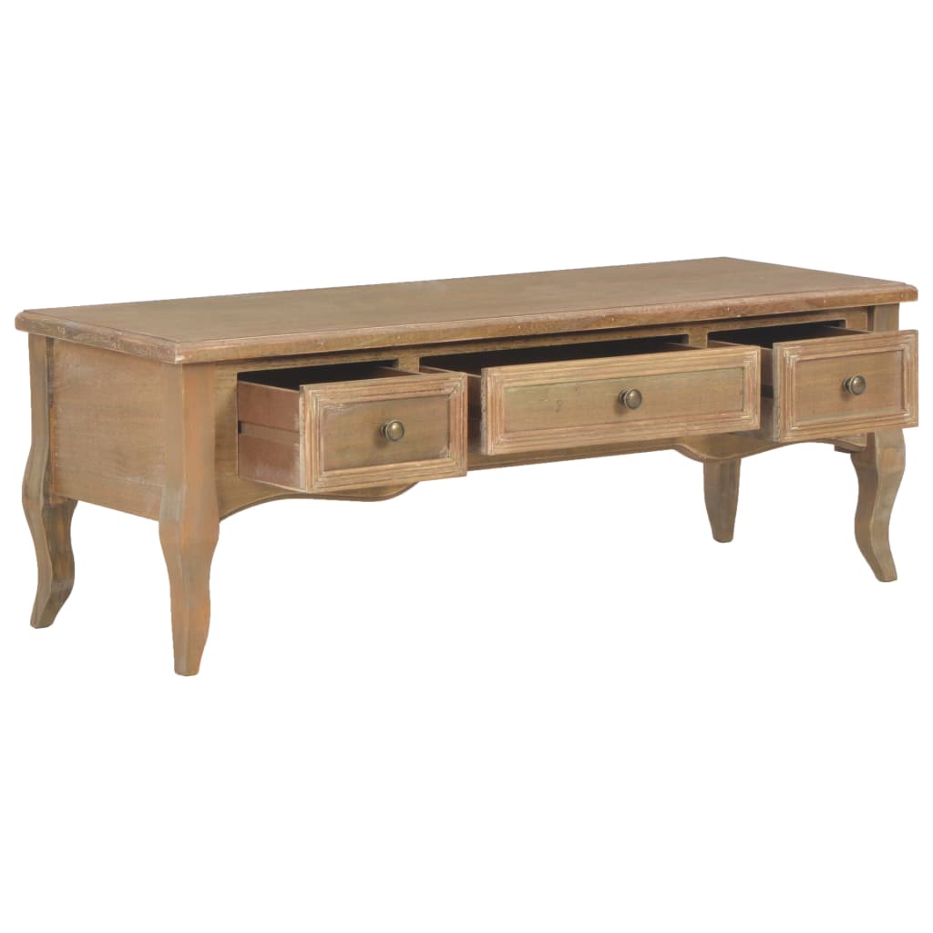 Шкаф за телевизор vidaXL, Дърво / MDF, Кафяв, 100 x 35 x 35 см - eMAG.bg