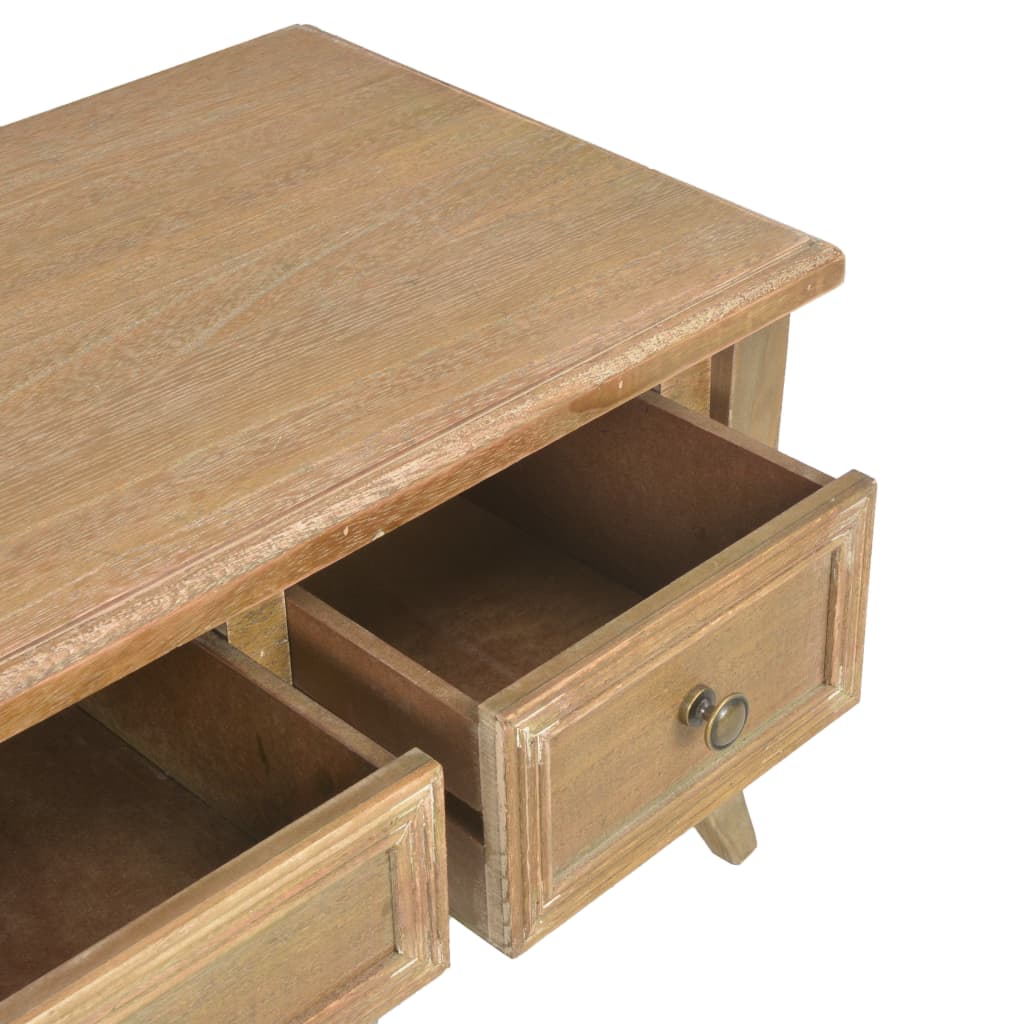Шкаф за телевизор vidaXL, Дърво / MDF, Кафяв, 100 x 35 x 35 см - eMAG.bg