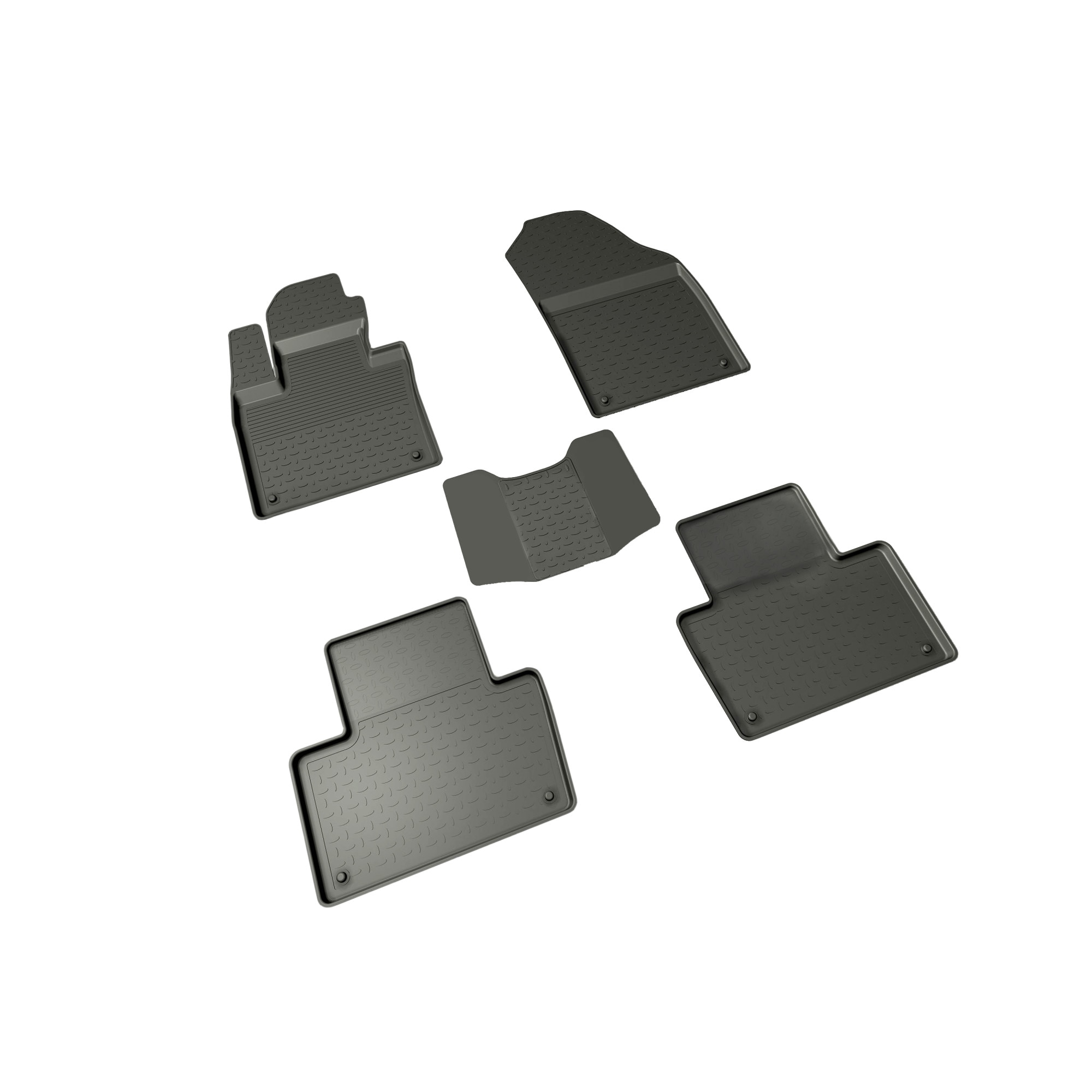 Set covoare Volvo XC90 II 2014-prezent 5 bucati) cauciuc tavita (88281)
