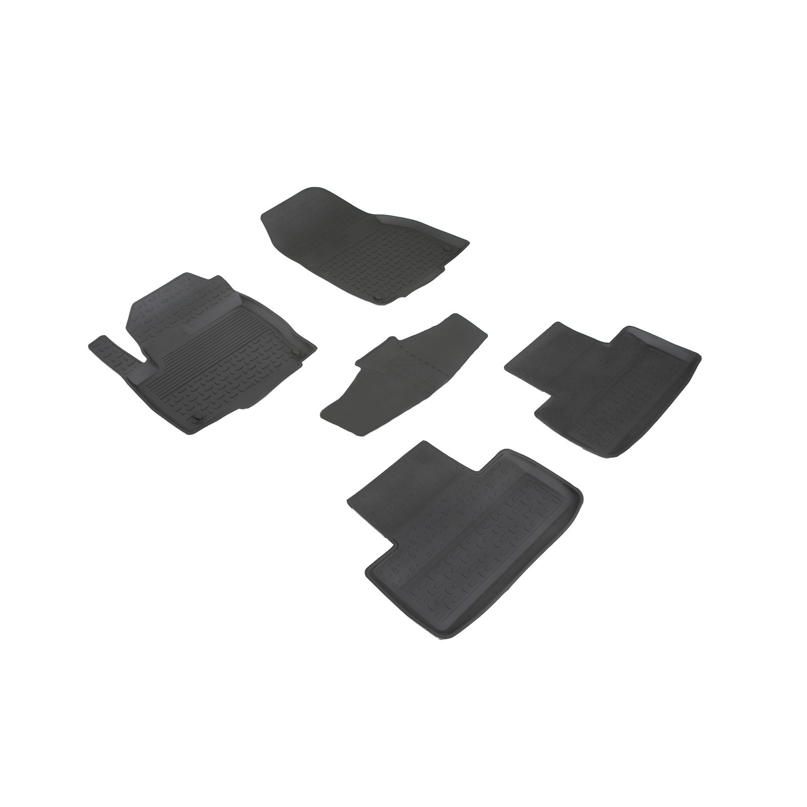 Set covoare Land Rover Range Rover Evoque 2011-2018 (5 bucati) cauciuc tavita (85322)