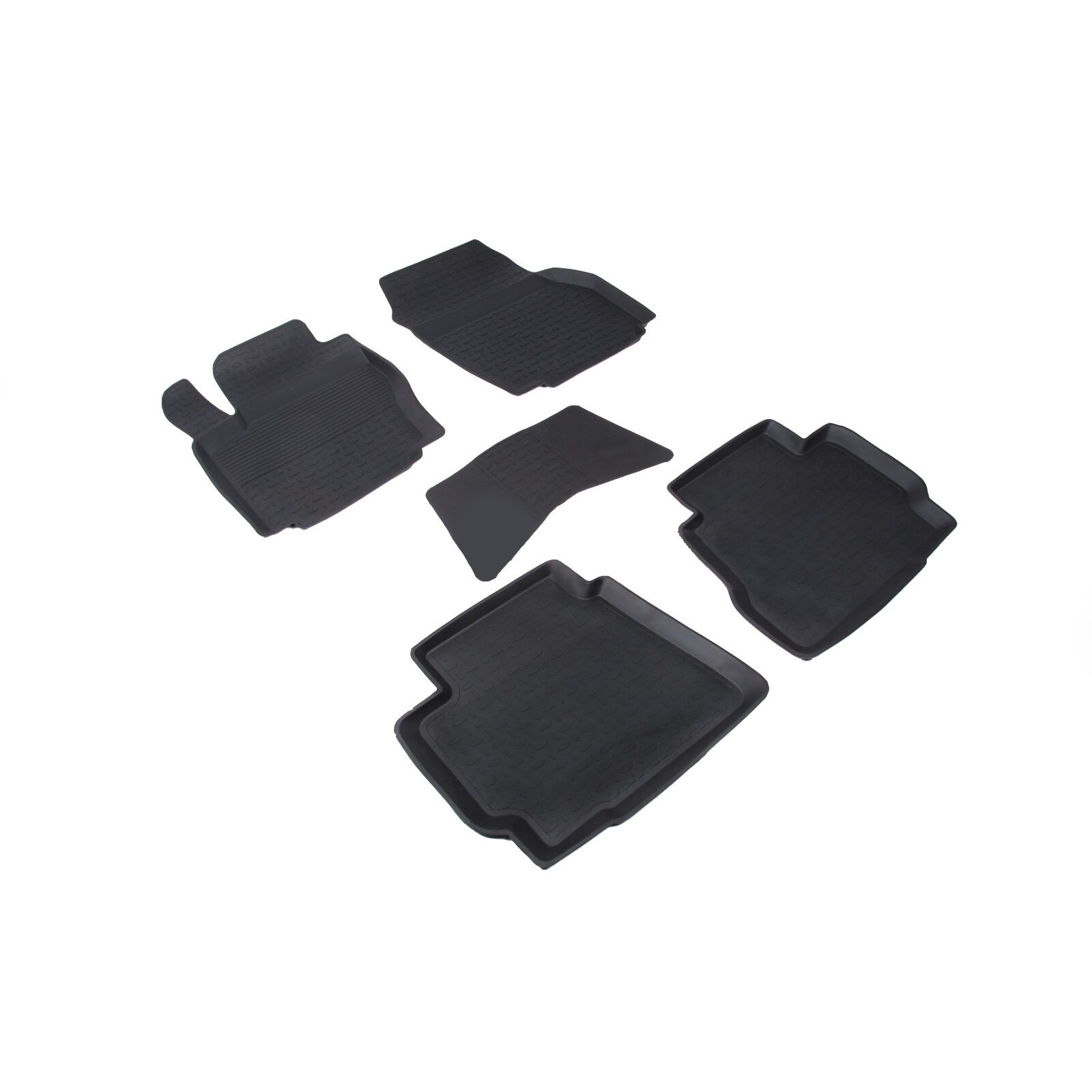 Set covoare Ford Mondeo 2007-2014 (5 bucati) cauciuc tavita 01311