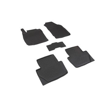 Set covoare Ford Ecosport 2017-prezent (5 bucati) cauciuc tavita 90164 Set covoare Ford Ecosport 2017-prezent (5 bucati) cauciuc tavita 90164