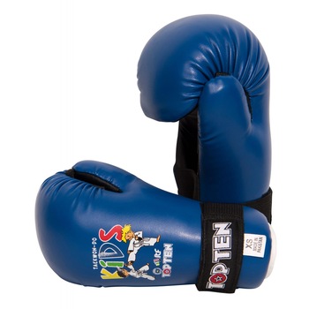 Set manusi Taekwon-do copii omolgate ITF , Top Ten, Albastru Set manusi Taekwon-do copii omolgate ITF , Top Ten, Albastru