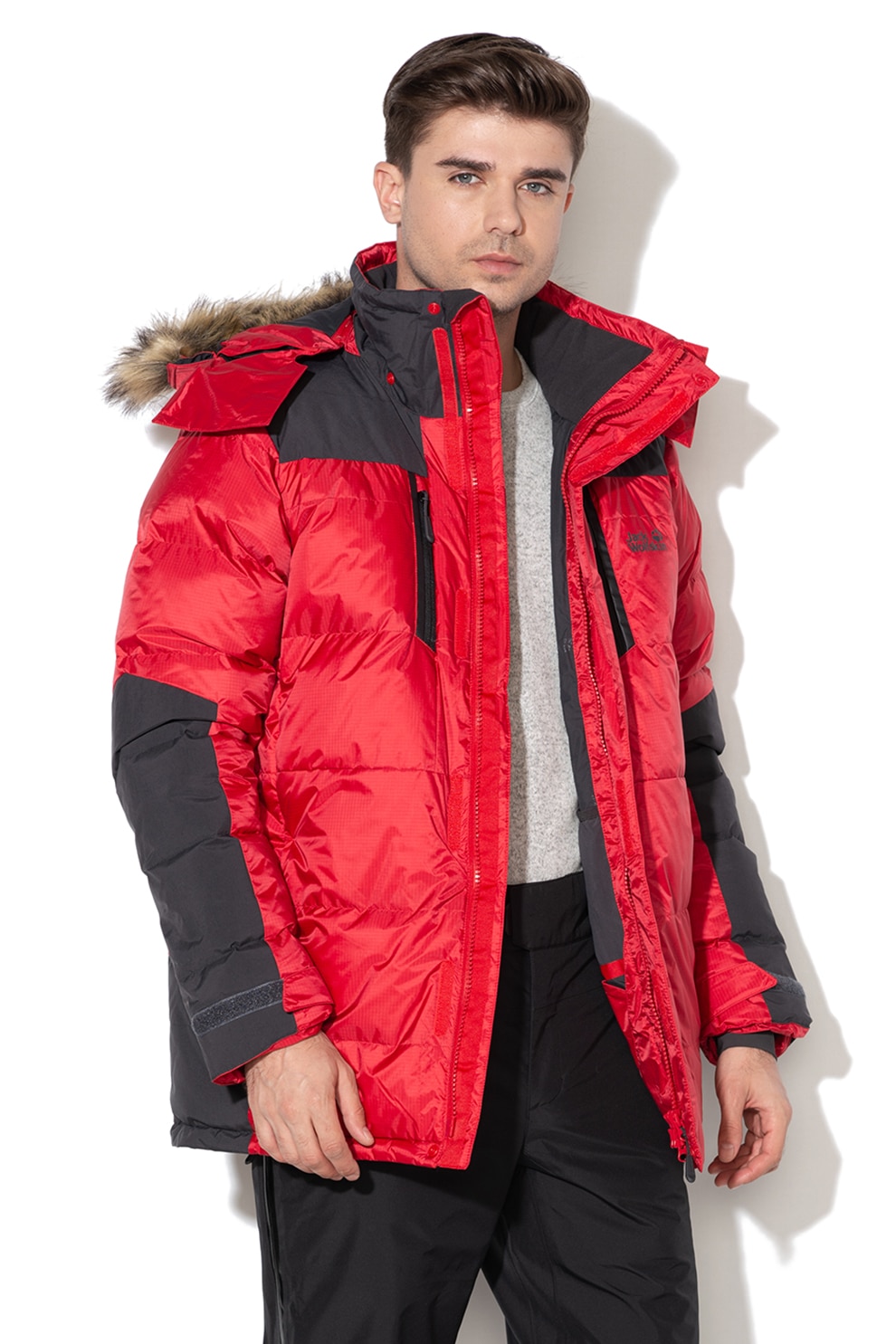 Jack Wolfskin, The Cook pihével bélelt téli túradzseki Jack Wolfskin, The Cook pihével bélelt téli túradzseki