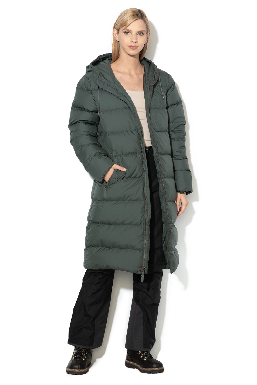 Jack Wolfskin, Crystal Palace pihével bélelt télikabát Jack Wolfskin, Crystal Palace pihével bélelt télikabát