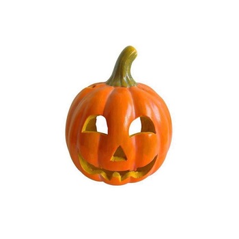 Decoratiune Halloween, Strend Pro 2337, dovleac, ceramica, 35 cm Decoratiune Halloween, Strend Pro 2337, dovleac, ceramica, 35 cm