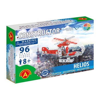 Set constructie, Alexander, 181 piese metalice Constructor Bob Incarcatorul frontal Set constructie, Alexander, 181 piese metalice Constructor Bob Incarcatorul frontal