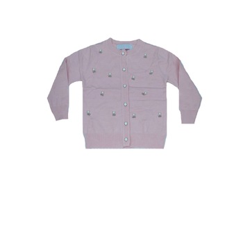 Cardigan maneca lunga pentru fetite Happy House BL298-3, Roz Cardigan maneca lunga pentru fetite Happy House BL298-3, Roz