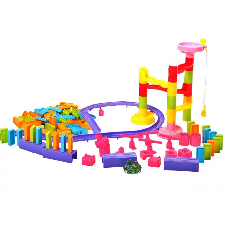 Настолна игра Malplay, Домино с аксесоари, 158 части