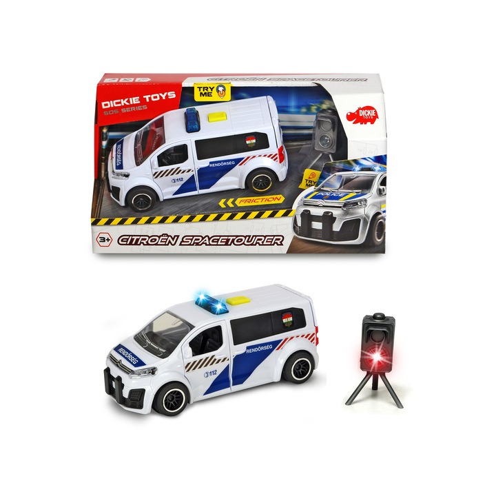 Dickie Citroen Space Tourer Magyar Rendőrautó