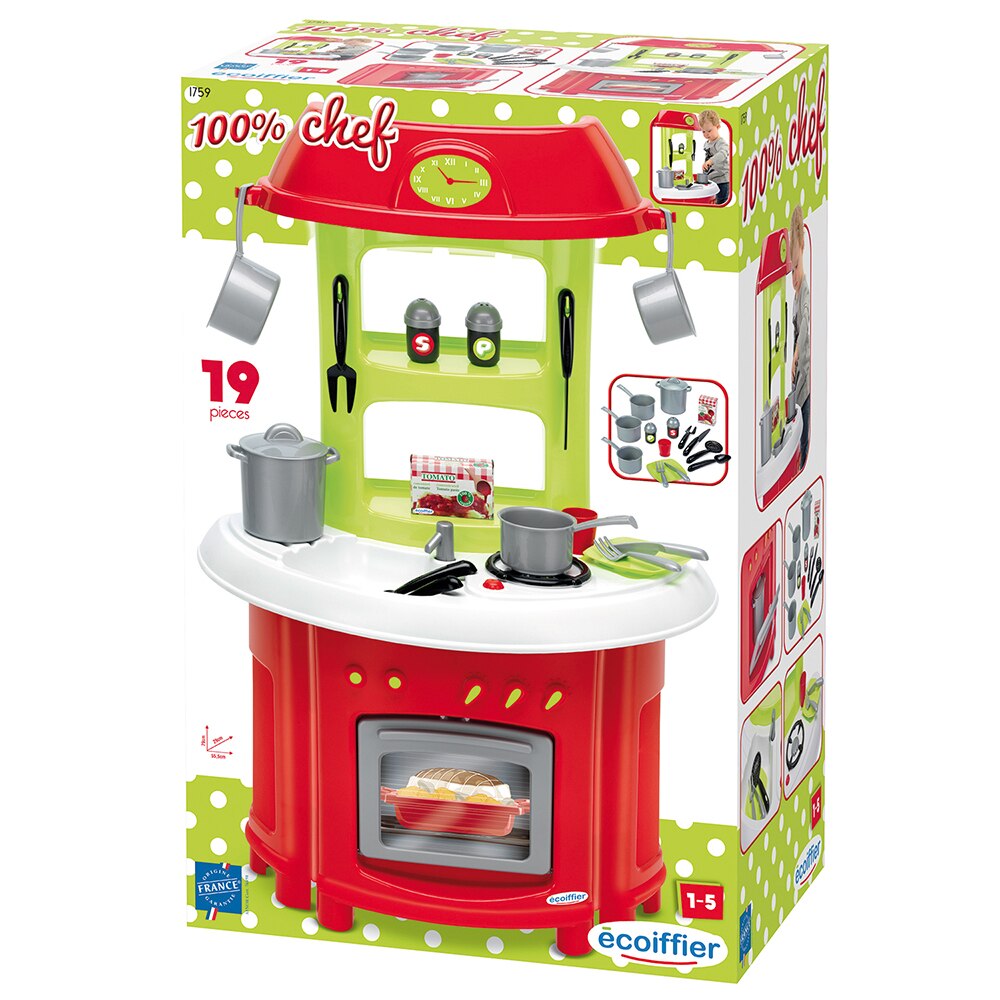 Bucatarie Ecoiffier - Chef tradition, 19 piese