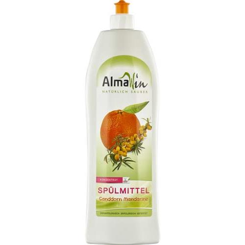 Detergent de Vase Concentrat cu Catina si Mandarine Bio 1000ml AlmaWin