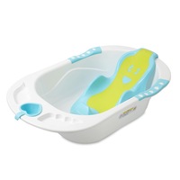 Cadita ergonomica cu suport detasabil Little Mom Sunny Blue