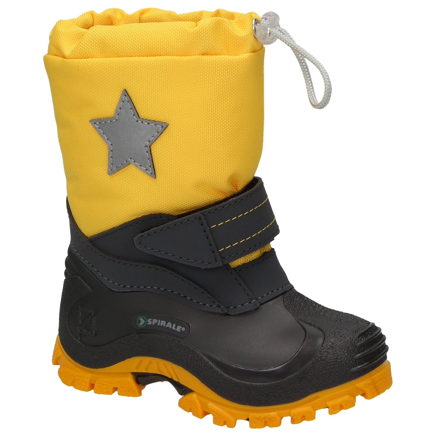 Cizme NORA STAR Sun pentru zapada, Galben/Gri