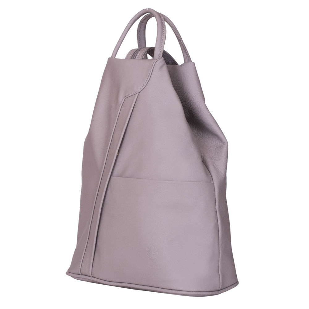 Rucsac dama din piele Ryan gri