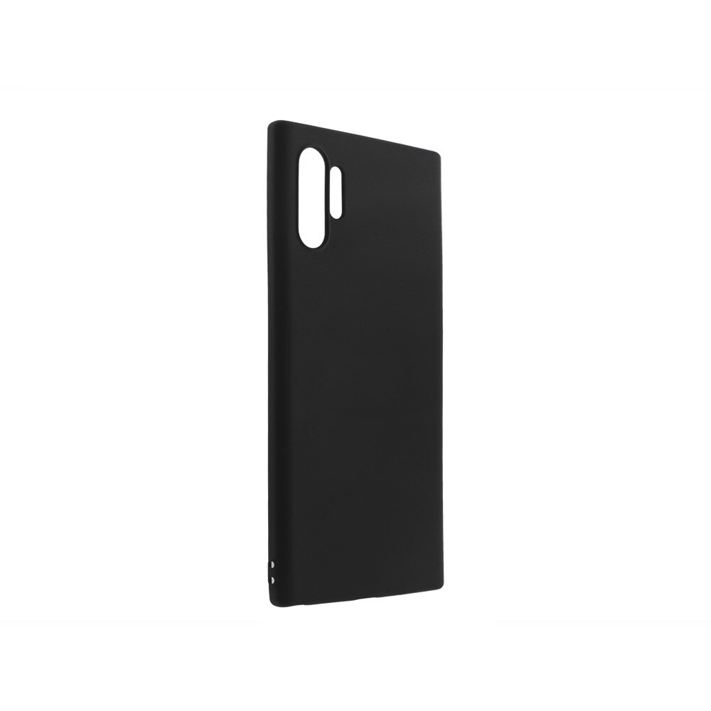 Husa de protectie spate Level pentru Samsung Galaxy Note 10 Plus, Silicon, Negru