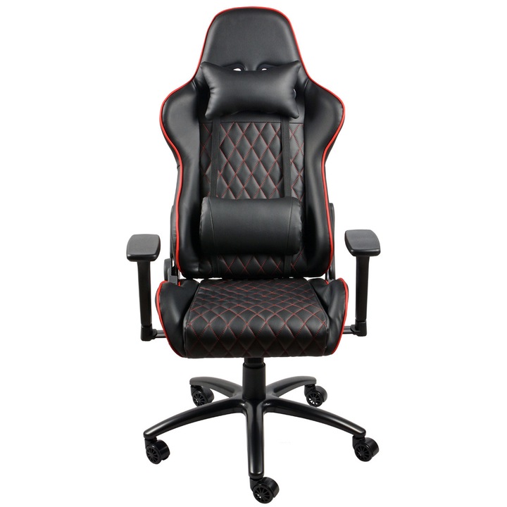 Геймърски стол Xmart XGC-203R Pro, 3D Подлакътници, PU Еко кожа, Наклон до 150°