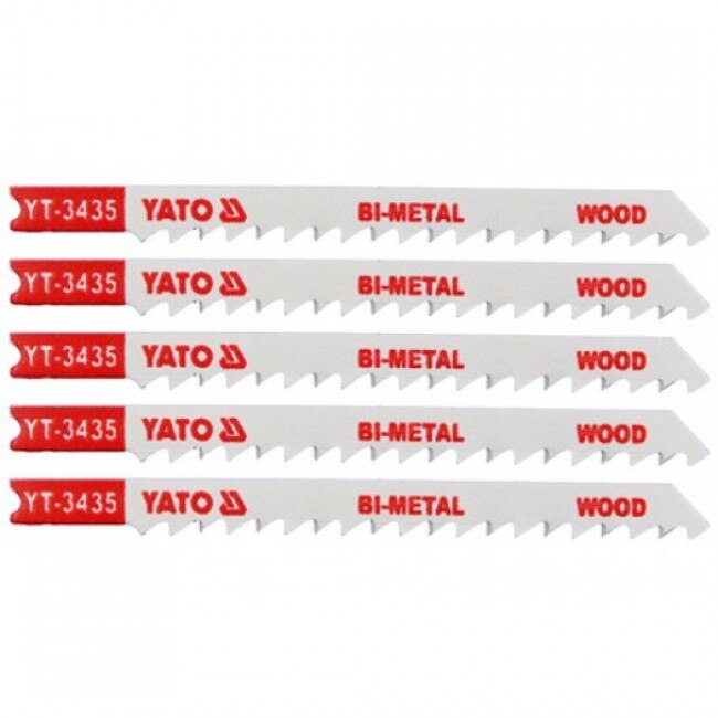 Set Lame Fierastrau Pendular 5 bucati 6TPI,TIP U YT-3435