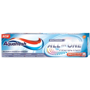 Pasta de dinti Aquafresh All in One Whitening, 75ml Pasta de dinti Aquafresh All in One Whitening, 75ml