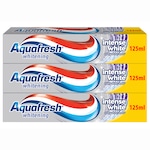 Паста за зъби Aquafresh Intense White, 3x 125 мл