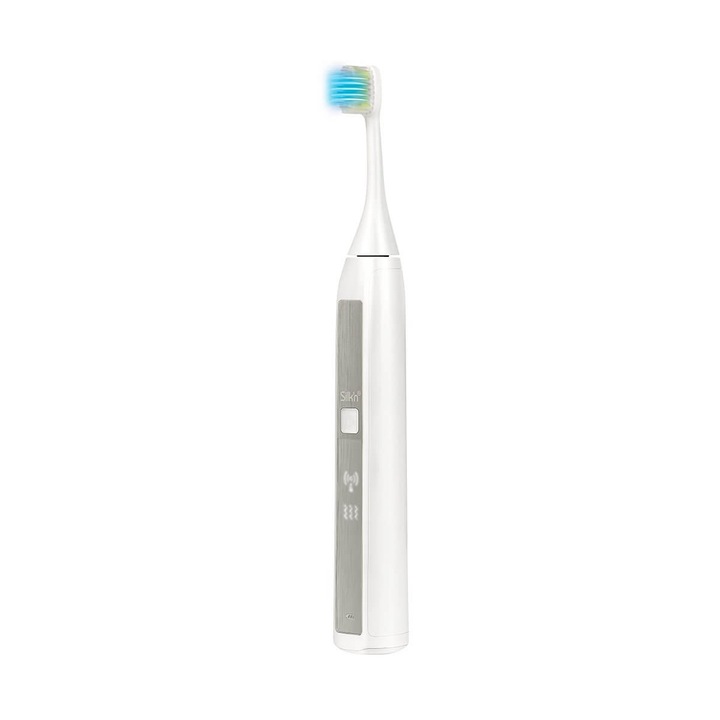 Periuta de dinti electrica cu tehnologie DentalRF™ Silk’n ToothWave, eliminare tartru