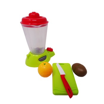 Set Accesorii de Bucatarie cu Blender, Fructe, Cutit si Fund, 5 Piese Set Accesorii de Bucatarie cu Blender, Fructe, Cutit si Fund, 5 Piese