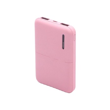 Baterie externa super small cu cablu de incarcare micro USB, V-TAC, 5000mAh, roz Baterie externa super small cu cablu de incarcare micro USB, V-TAC, 5000mAh, roz