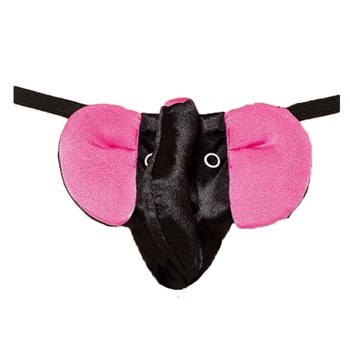 Chiloti Softline elefant negru-roz onesize pentru barbati 1 buc Chiloti Softline elefant negru-roz onesize pentru barbati 1 buc
