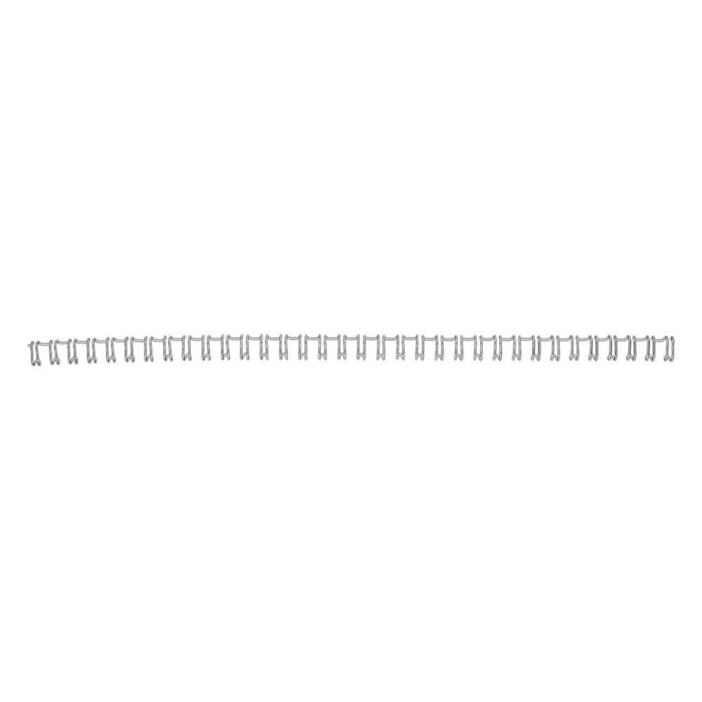 Inele din Metal pentru Indosariere EVOffice, Diametru Spira 8 mm, Capacitate 30-50 Coli, 100 Buc/Bax, Culoare Alba