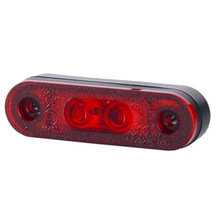 Габаритна светлина Horpol, LD 958, LED, 79x23, Червен