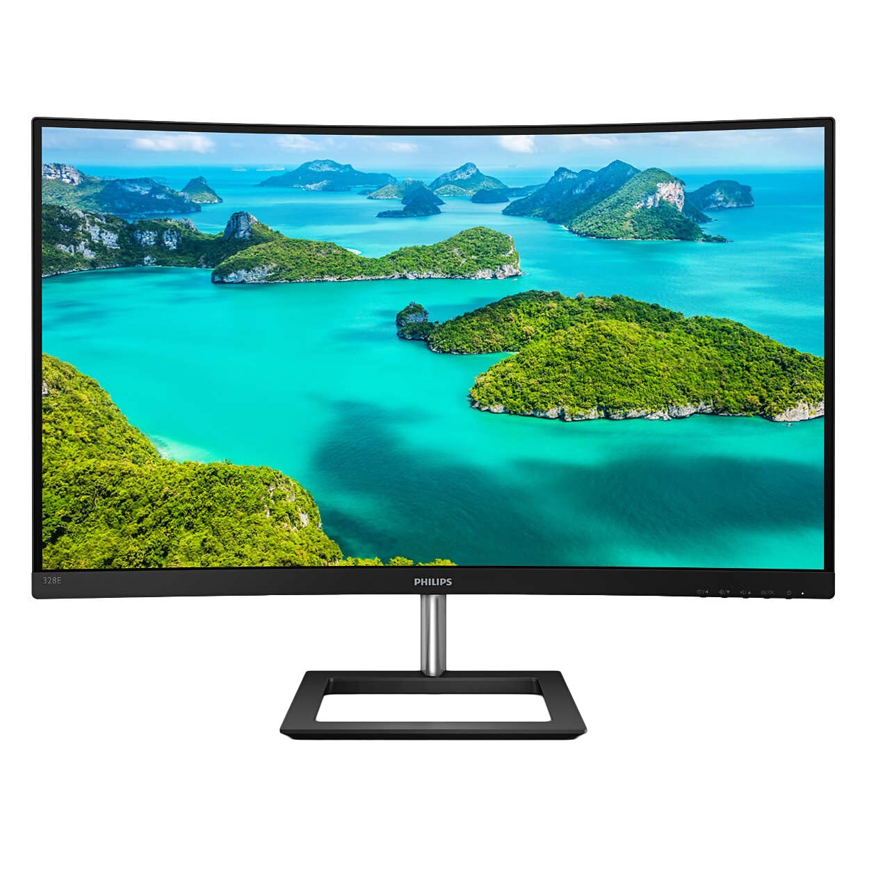 Monitor Curbat Philips VA 31.5 , 4K UHD, DisplayPort, 328E1CA/00, Negru