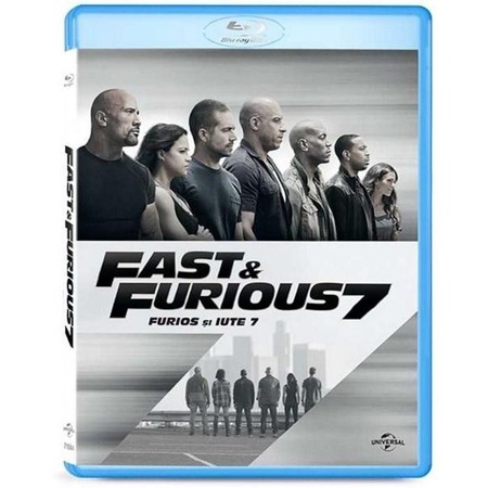 Furios Si Iute 7 Fast Furious 7 Blu Ray Disc 2015 Emag Ro
