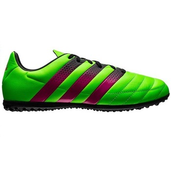 Pantofi fotbal copii Adidas Ace 16.3 TF Lether, Verde, 38.7 EU Pantofi fotbal copii Adidas Ace 16.3 TF Lether, Verde, 38.7 EU