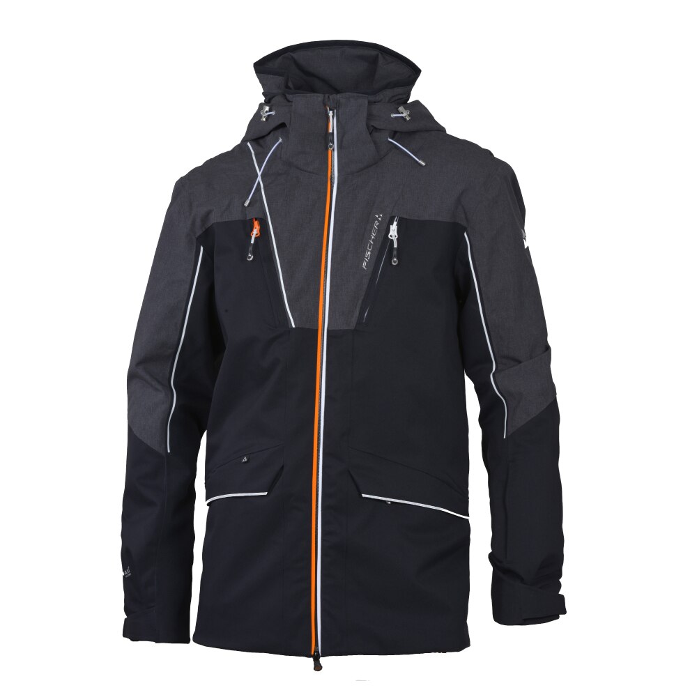 Geaca ski Fischer Andermatt, Negru, Marime M