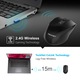 TeckNet M106 Wireless Mouse - ергономична безжична мишка (за Mac и PC)