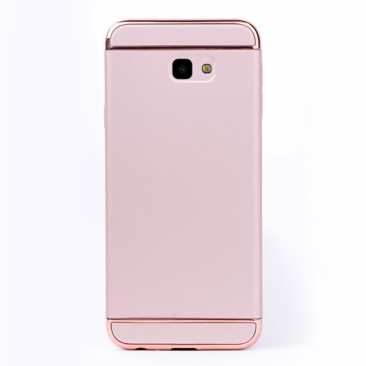Луксозен кейс/калъф от 3 части за Samsung Galaxy J4 Plus (2018)/J415F, Case, Твърд, Високозащитен, Розово злато