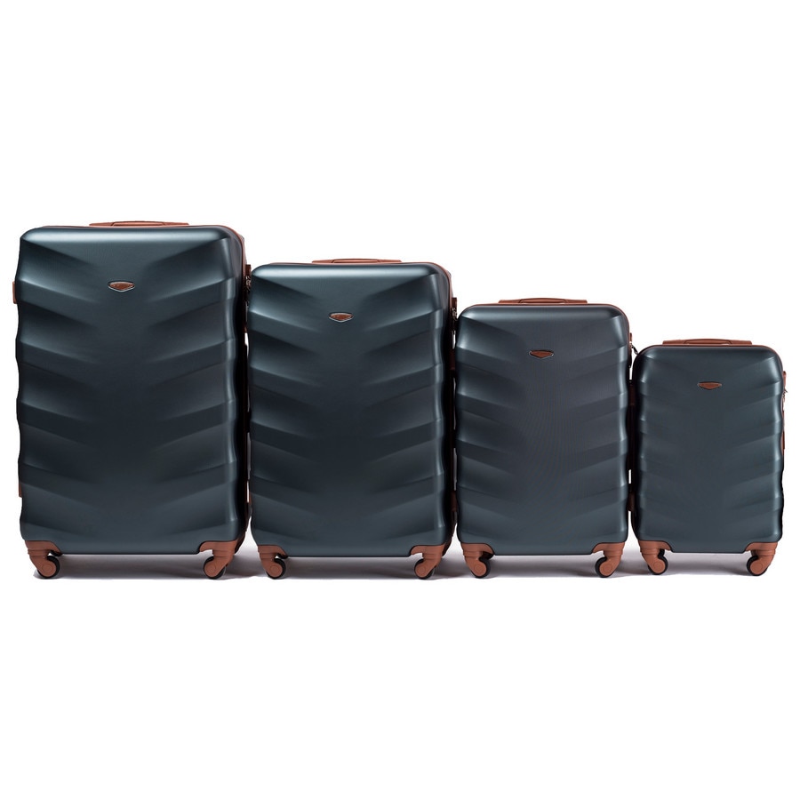 Set Troler, WINGS, ALBATROSS, ABS, 4 Piese, Verde inchis