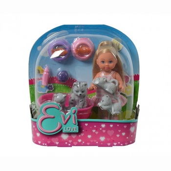 Set de joaca Evi Love - Pisicute, 12 cm Set de joaca Evi Love - Pisicute, 12 cm